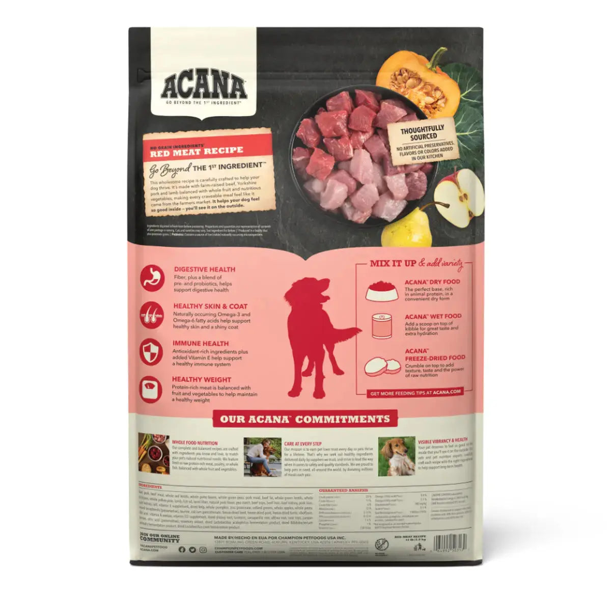 ACANA Red Meat Grain-Free Dry Dog Food Pet Food Experts