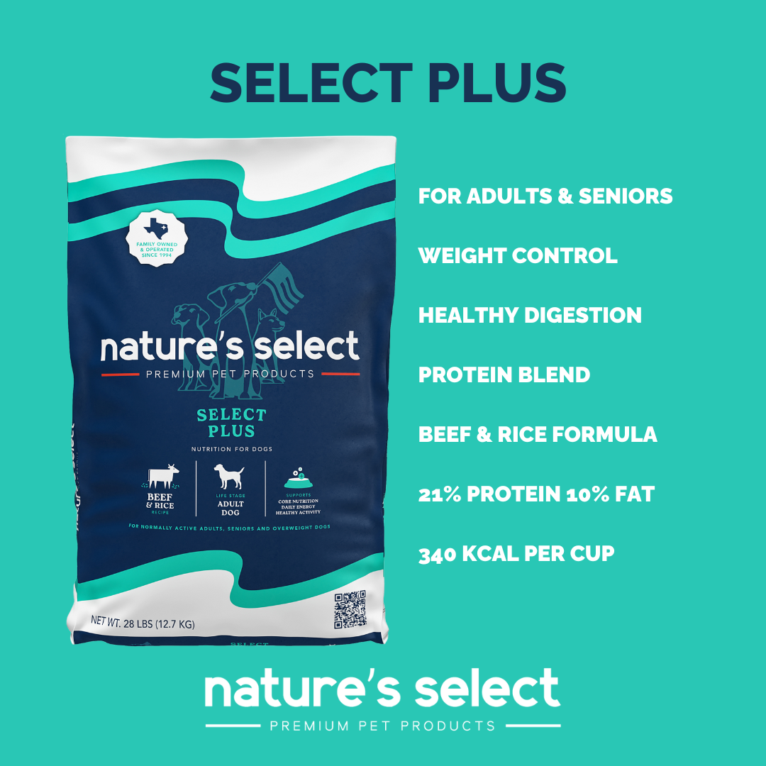 Nature's Select Premium Pet Products Select Plus Beef & Rice Recipe