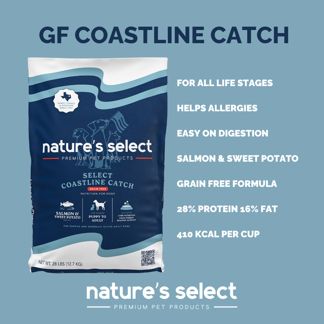 Nature's Select Coastline Catch Recipe - Grain Free Fish, Dry Dog Food for Adults Nature's Select US
