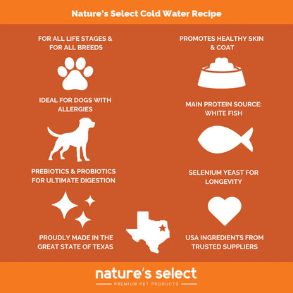 Select Cold Water Recipe  - White Fish & Sweet Potato