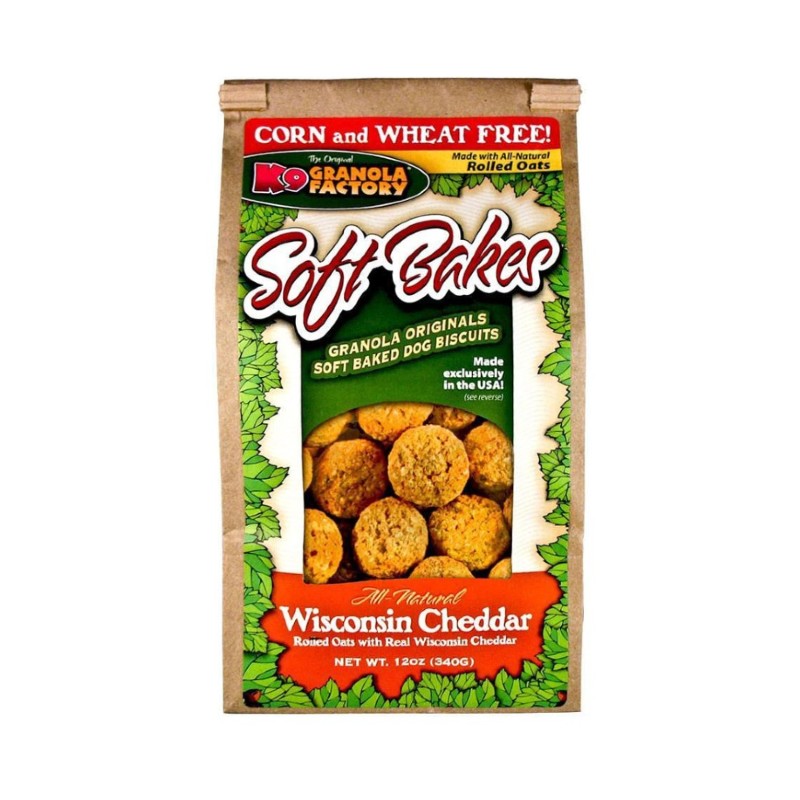 K9 Granola Factory Soft Bakes Wisconsin Cheddar 12 oz.
