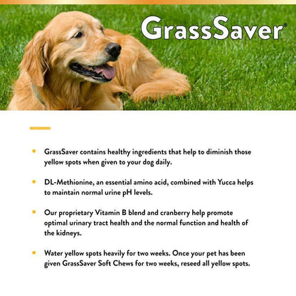 NaturVet Grass Saver  Plus Enzymes 120Ct