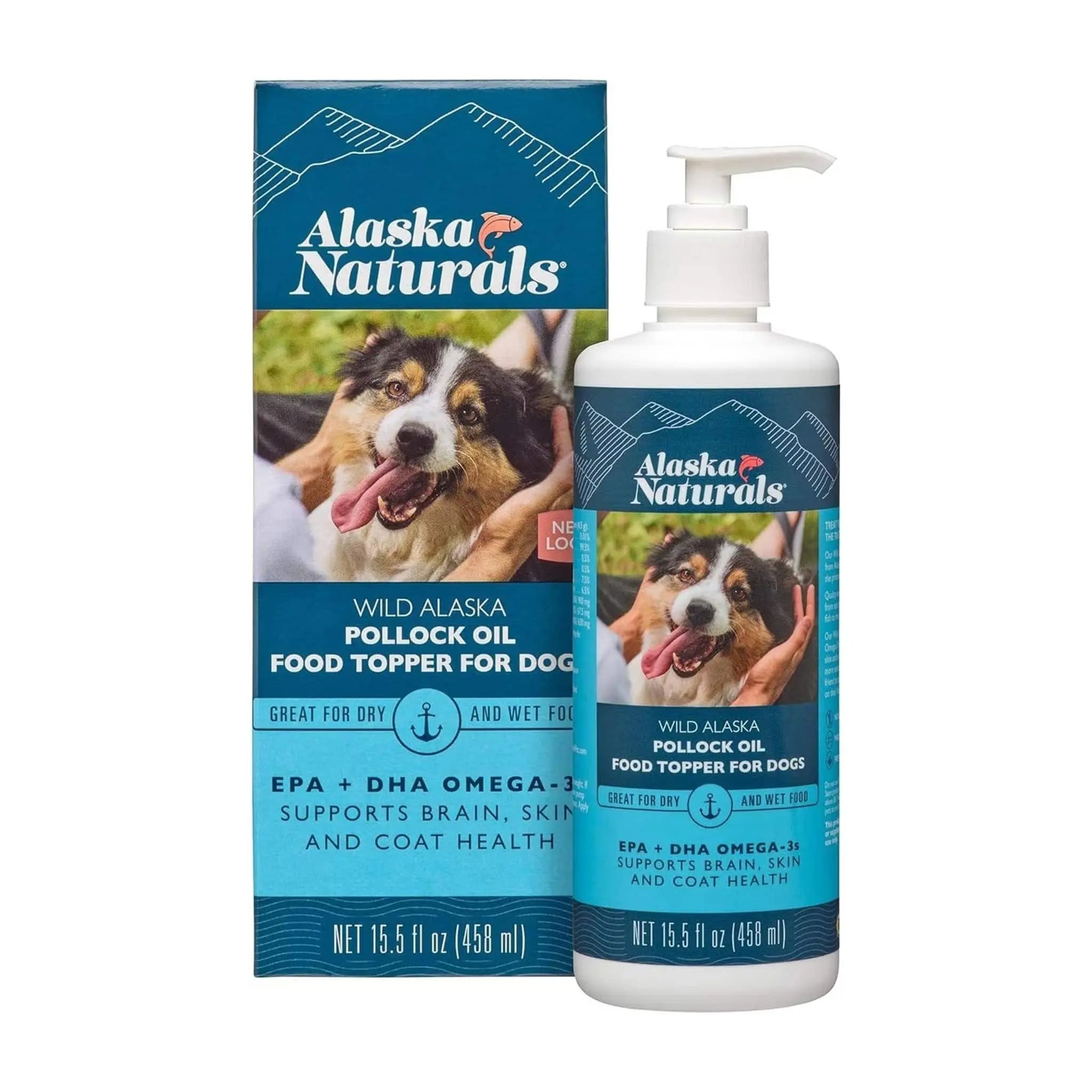 Alaska Naturals Pollock Oil 15.5 oz. - Barkaroo – Barkaroo