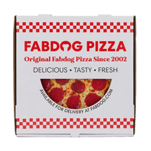 10" Pizza Squeaky Dog Toy