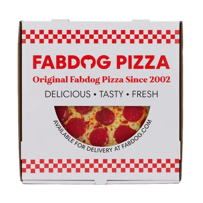 10" Pizza Squeaky Dog Toy