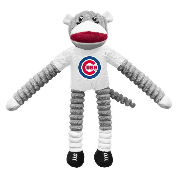 Team Sock Monkey Pet Toy