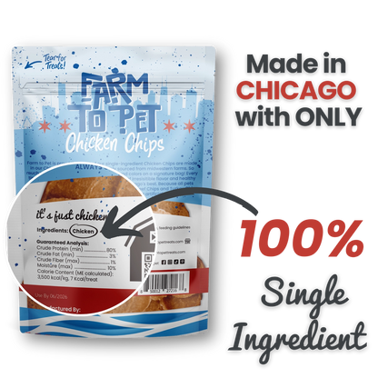 Chicago Chicken Chips Dog Treats