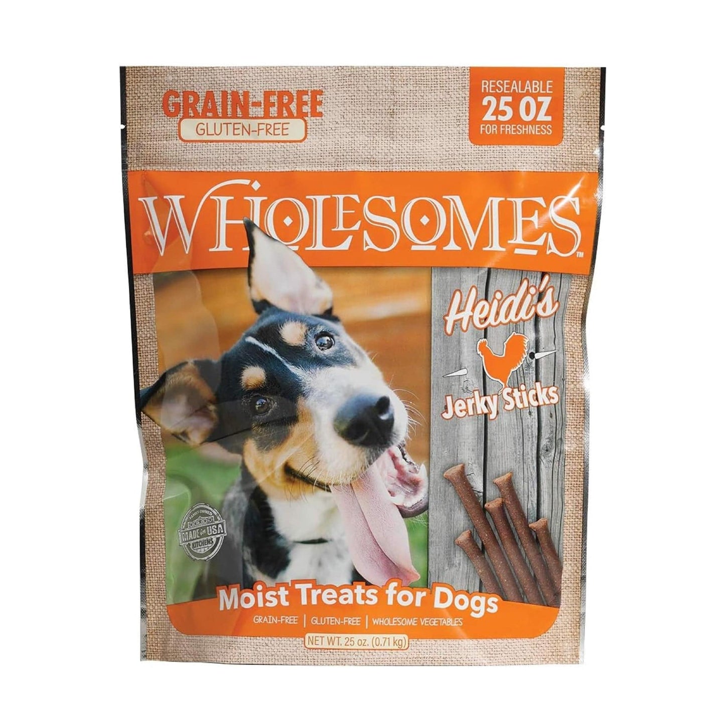 Wholesomes Jerky Strips Grain Free - 25 oz.