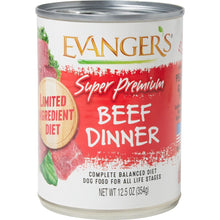 Evanger's Super Premium Beef Dinner Grain-Free Canned Dog Food Garver