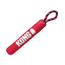 Kong Signature Squeak Stick w/Rope Med.