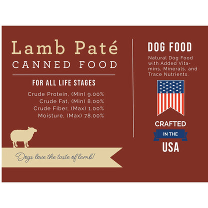 Nature's Select - Lamb & Rice Formula Paté