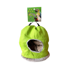 A & E Cages Happy Beaks Snuggle Sack Bird Hut Assorted  1ea/XL A & E Cages
