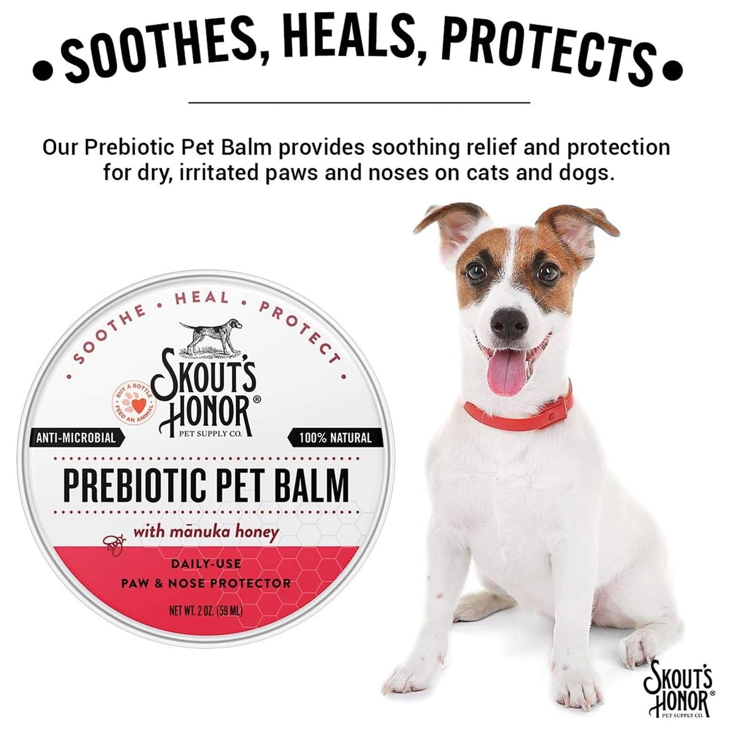 Prebiotic Pet Balm (Dog & Cat) - Skout's Honor