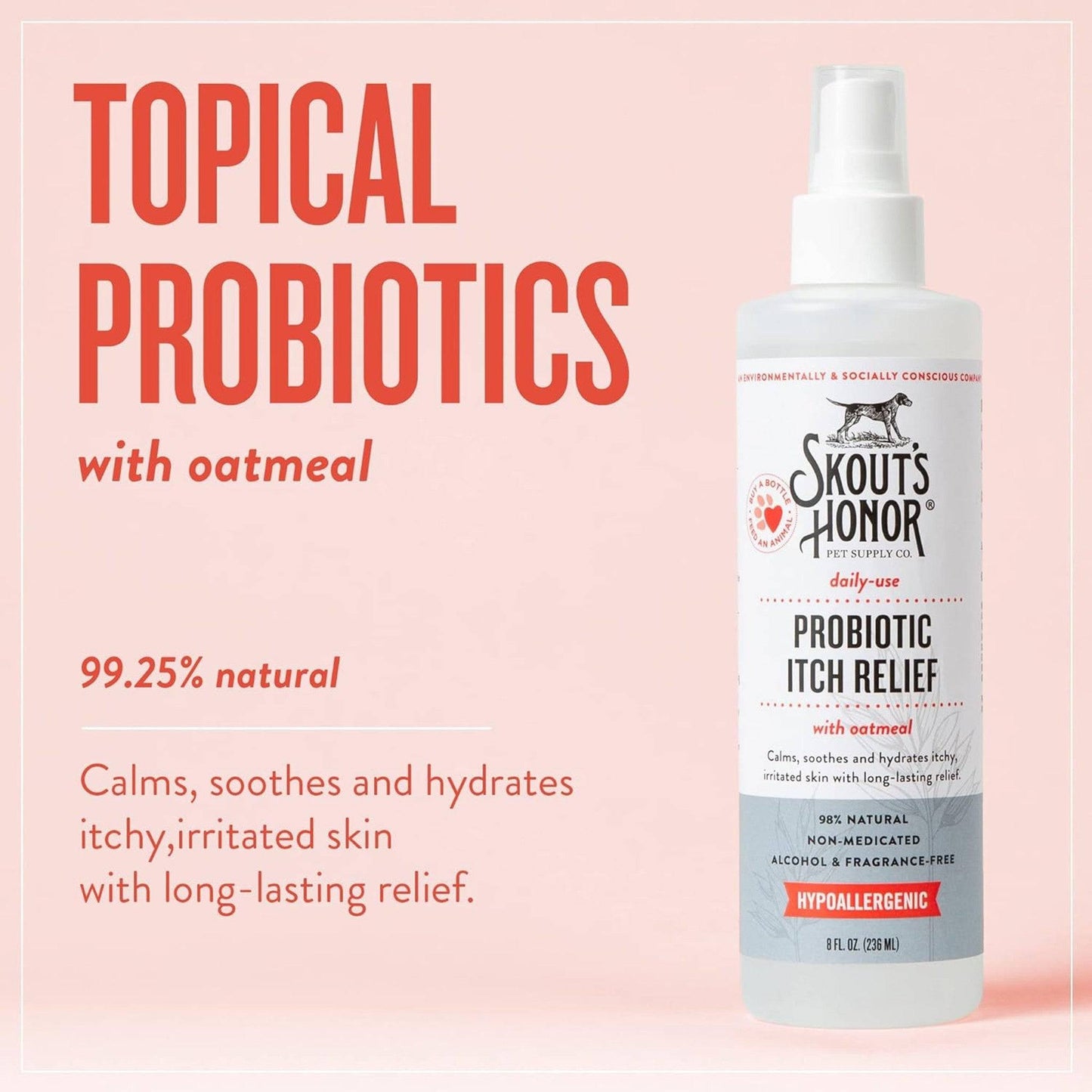 Probiotic Itch Relief w/Oatmeal - Skout's Honor