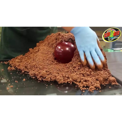 Zoo Med Excavator Clay Burrowing Substrate Brown 1ea/10 lb